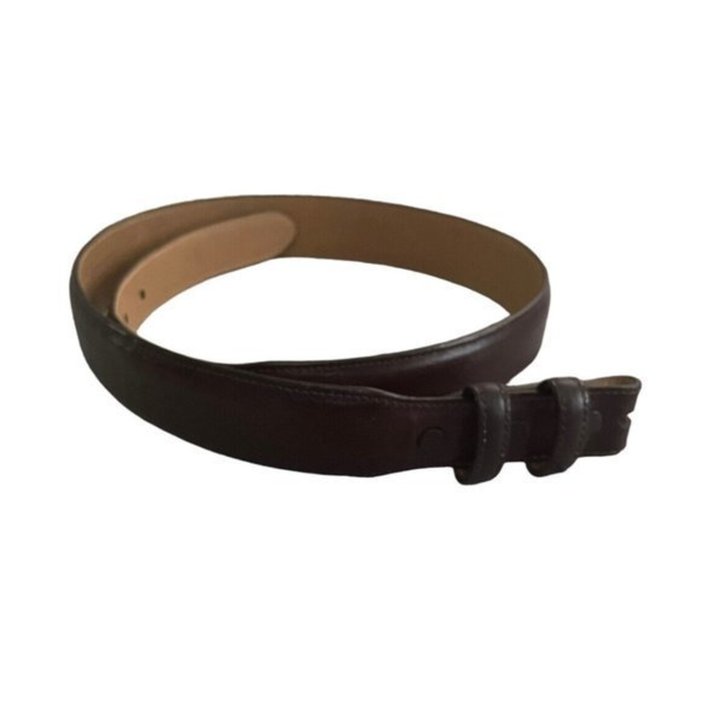 Andreas Beckmann Sterling Womens Belt Strap Brown Italian Calf Leather USA Sz 30